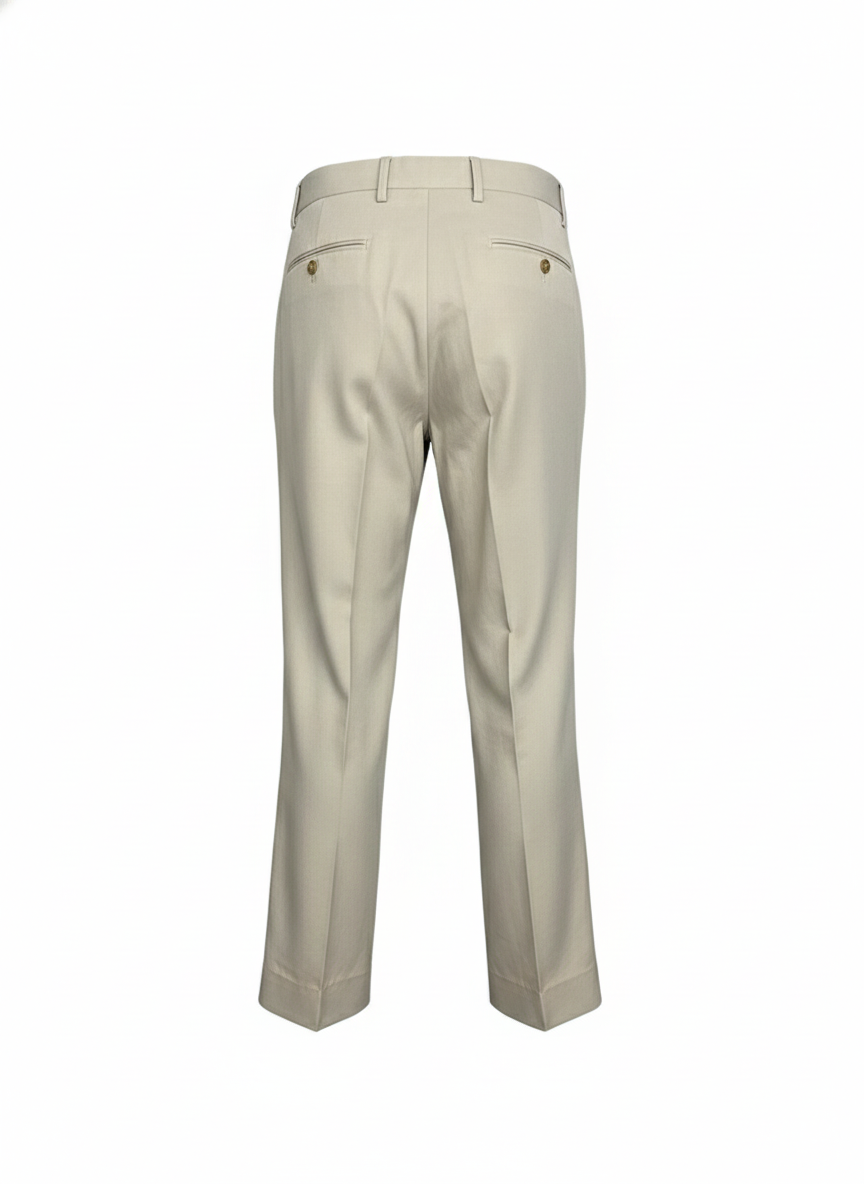 ベルトレス ドレスパンツ