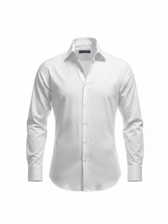 イタリアン スリムフィットシャツ